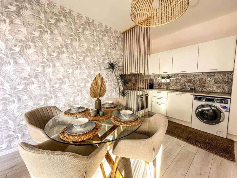 Luxusný apartmán s priestrannou terasou – 1 spálňa