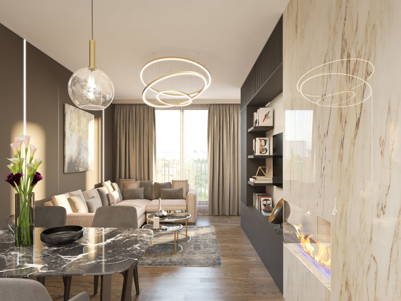HARMONY RESIDENCE 2-izbový apartmán 2-401
