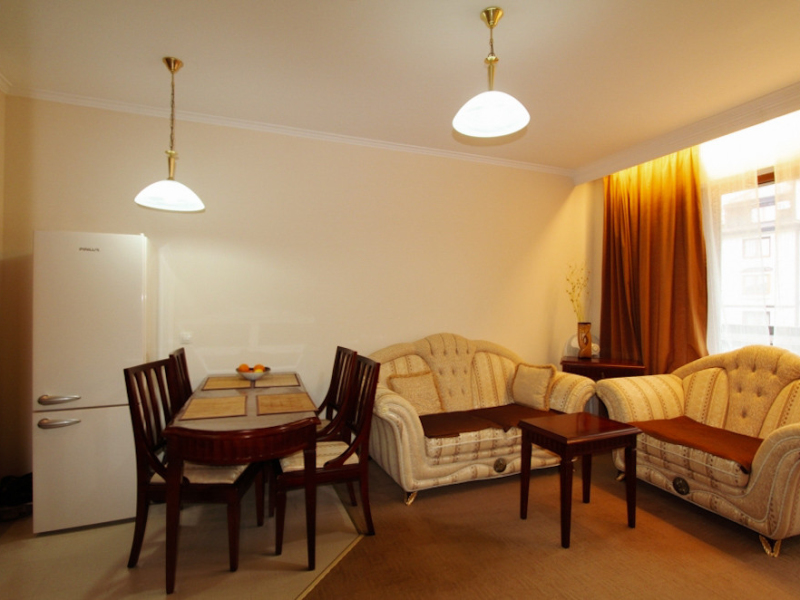 Zariadený dvojizbový apartmán v komplexe Downtown