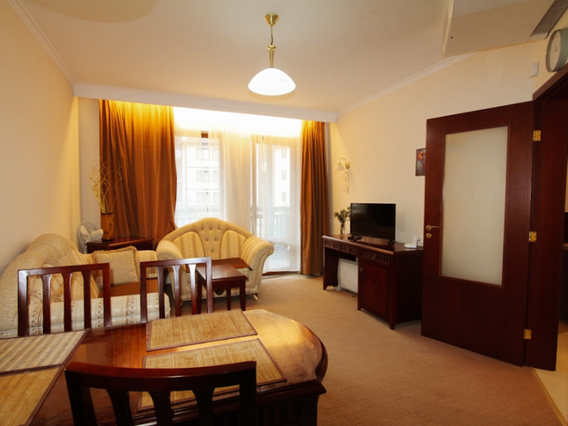 Zariadený dvojizbový apartmán v komplexe Downtown