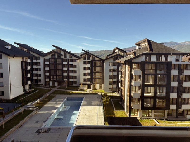 Úplne nový jednoizbový apartmán v komplexe Silver Mountain – pri golfovom klube Pirin