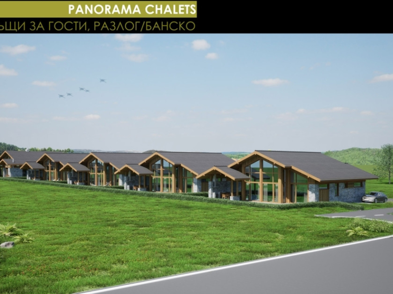 Exkluzívny projekt: 5 rodinných domov v uzavretom komplexe “Panorama Chalets”