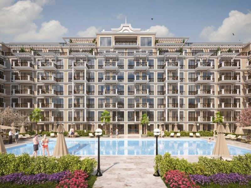 2-izbový apartmán, Sveti Vlas, projekt Emperium
