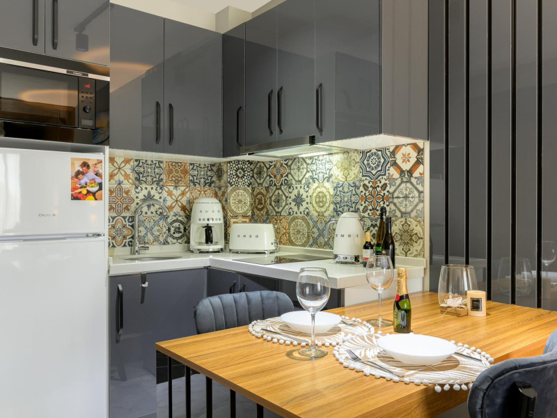 1-izbový apartmán, Škorpilovec