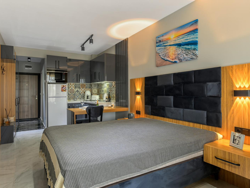 1-izbový apartmán, Škorpilovec